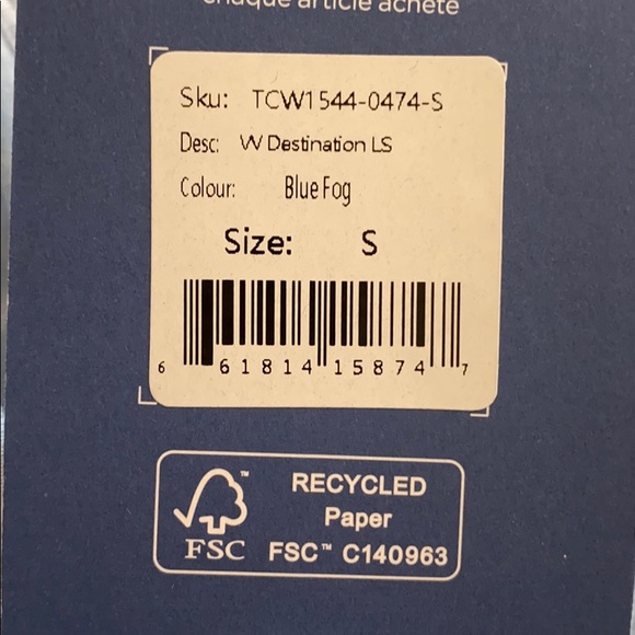 Ten tree destination long sleeve small - Picture 3 of 3